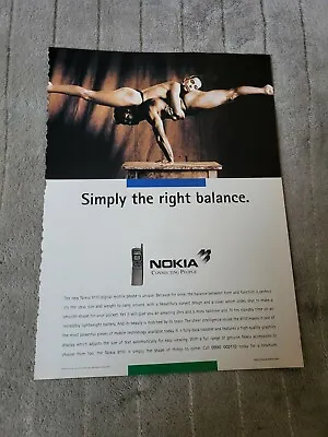 £8.99 • Buy (tpq62) Advert/poster 11x8  Nokia Connecting People : 8110