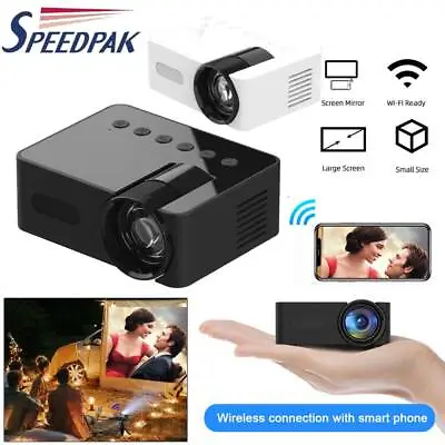 MINI Projector LED HD 1080P WIFI Home Cinema Portable Home Theater LCD Projector • £11.05