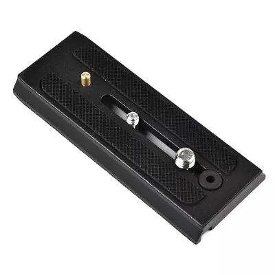 501PL Sliding Quick Release Plate For Manfrotto 501HDV503HDV MH055M0-Q5 MVH400AH • £14.68