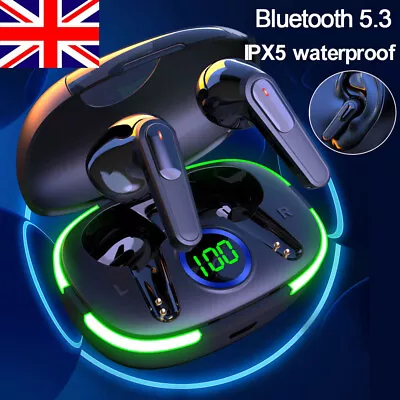 Bluetooth Headphones Wireless Earphones TWS Earbuds Ear Pods For I.Phone Android • £10.99
