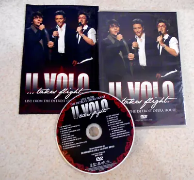 Il Volo Takes Flight Live From The Detroit Opera House DVD W Insert • $7.99