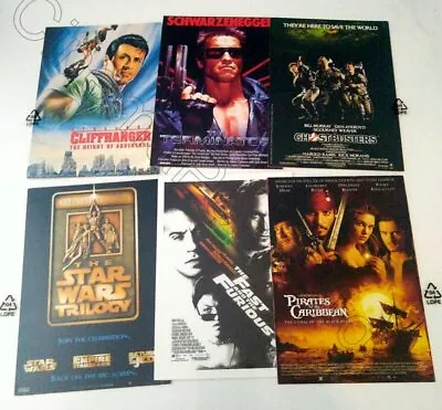 2 From £5 POST CARD Ticket Star Wars Marvel Action Drama 90s 80s Arthouse Sci Fi • £5.88