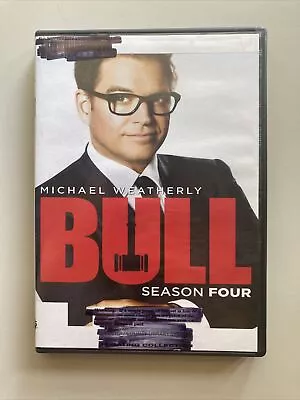 Bull: Season Four - Starring Michael Weatherly DISCS MINT (DVD2020 4-Disc Set) • $21.30