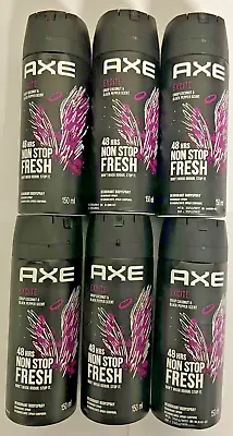 £13.99 • Buy 6 X AXE (LYNX) Excite 150ml Deodorant Body Spray Free P&P