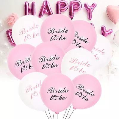 10 Pcs/set Bachelorette Party Balloons Decorative Wedding Decoration Lightweight • $10.94