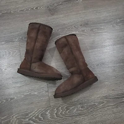 UGG Classic Tall Brown Boots Size 7 • $26