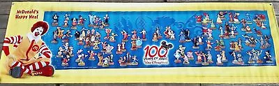 Mcdonalds  -  2002 100 Years Of Disney Magic  Banner - New • $14.99