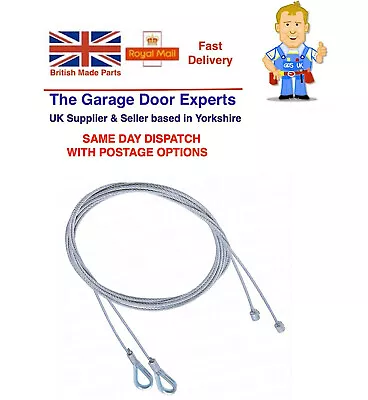 CARDALE  Garage Door CD PRO Safelift Anti Drop Cables Wires Spares Parts NEW  • £6.56