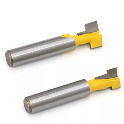 High Quality T-Slot Cutter Router Bit For 1/4 Hex Bolt Router Bit Woodwork Tool • $8.13