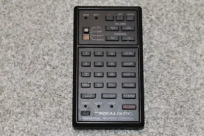 Vintage Realistic Model 15-1902 Universal 4 In 1 Remote Control  TV VCR • $2.49