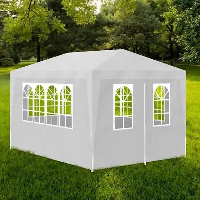 $124.95 • Buy Outdoor Party Tent UV Resistant Canopy Pavilion Garden Gazebo With Walls 3x4m