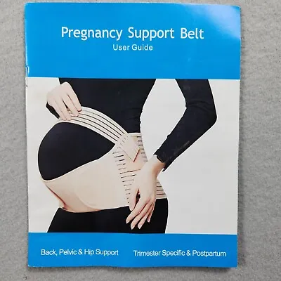 Maternity Belly Pregnancy Support Belt Breathable Belly Brace Womens Size Medium • $11