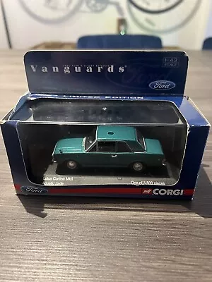 Vanguards Corgi 1:43 Lotus Cortina MkII Aquatic Jade VA04109 • £30