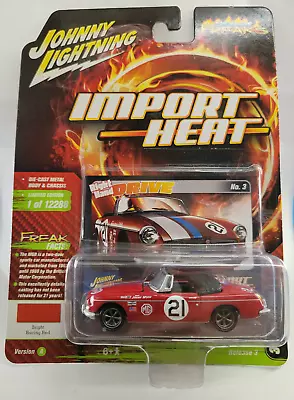 1963 MGB Roadster Street Freaks Import Heat 21 Diecast 1/ 12288 Johnny Lightning • $14.20