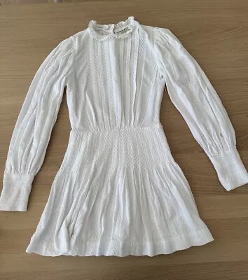 Bec And Bridge White Dress Size 8 Great Condition • $25