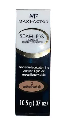 Max Factor Seamless Stick Makeup TOASTED ALMOND #05 New/DISCONTINUED • $11.99