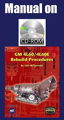 ATRA Transmission 4L60 4L60E THM 700R4 Service Repair Manual On Cd Rom Disk • $29