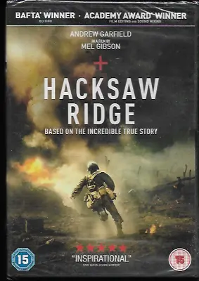 Hacksaw Ridge Genuine R2 Dvd Andrew Garfield Sam Worthington New/sealed • £3.99