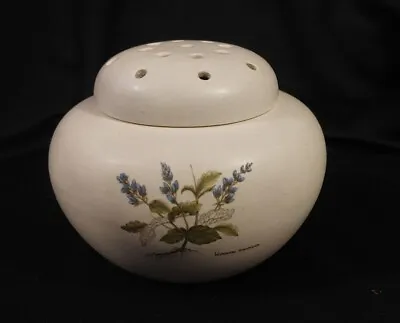 Poole Pottery Country Lane Ceramic Pomander/Pot Pourri Dish With Perforated Lid • £4.45