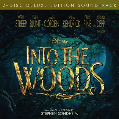 Various Artists : Into The Woods CD Deluxe  Album 2 Discs (2014) Amazing Value • £3.24