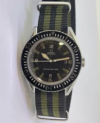 Rare Vintage 1967 Omega Automatic Seamaster 300 Steel Mens Watch  Ref 165 024 • $13990