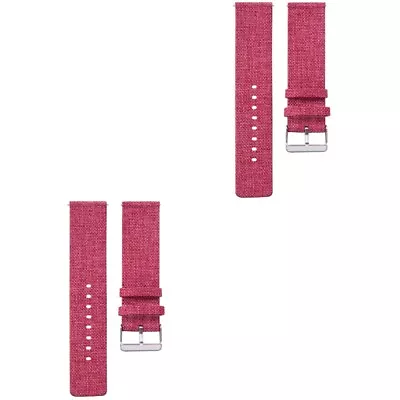  2 Pcs Mens Watch Bands Correa Para Hombre Strap Intelligent • $26.39