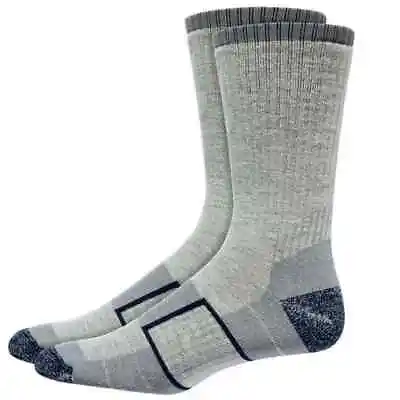 3 Pairs Of Signature Men's Merino Wool Blend Socks Large • $14.99