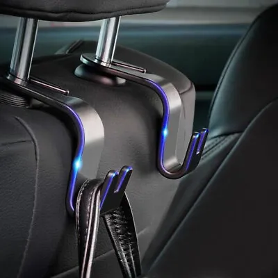 $6.92 • Buy 2*Car Seat Hook Purse Bag Hanger Bag Organizer Holder Clips Interior Accessories