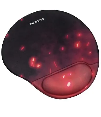£3.70 • Buy VicTsing Anti-Slip Mouse Pad Mat W/Gel Wrist Rest Support For PC Laptop Macbook