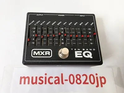 MXR Dunlop M108 10 Band EQ Equalizer Guitar Effect Pedal  • $99