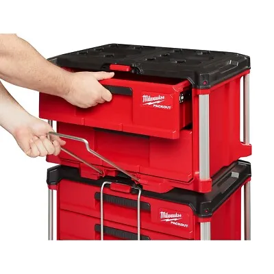 Milwaukee Electric Tool 48-22-8442 Packout 2 Drawer Tool Box With Dividers • $167.82