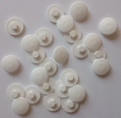 £2.19 • Buy WHITE Confirmat Screw Hex Head Caps Hole Cover 12mm Push Fit Furniture Decorate