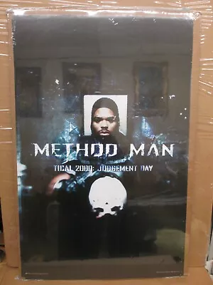 Vintage Method Man Original Poster Judgement Day Rapper  15058 • $39.97