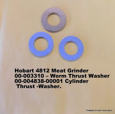 Hobart 4812 Meat Grinder 00-003310  Worm  Washer 00-004838-00001 Bronze Washer • $19.99