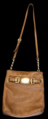 Michael Kors-Brown Leather Crossbody Satchel • $29