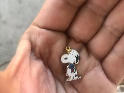 Vintage Aviva Snoopy Hero Charm • $8.99