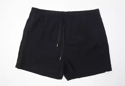 Men’s Running Shorts 3 Inch Quick Dry Gym Athletic Workout Shorts XL Black • $15.99