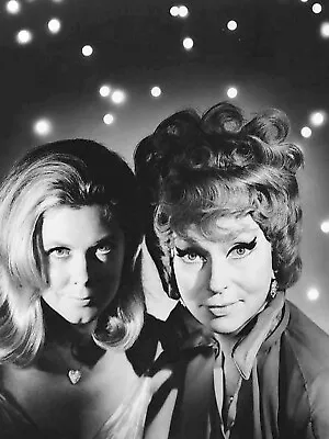 Elizabeth Montgomery And Agnes Moorehead In Bewitched 1966  8X10 Print • $6.89