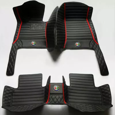 For Alfa Romeo Car Floor Mats Auto Carpet Giulia Stelvio Custom Right Hand Drive • $252.99