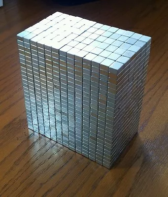 20 NEODYMIUM Block Magnets. Super Strong N52 Rare Earth Magnets! • $17.99