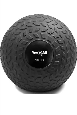 Yes4All 10lbs Slam Fitness Exercise Ball Triangle Black • $22.90