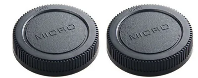 Body Rear Lens Cap Camera Kit Fits Panasonic Lumix Dmc Gx8 G7 Gf7 Gm5 Gh4 • £7.29