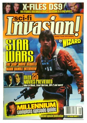 Summer 1997 Sci-fi Invasion Mag ~ Skywalker Star Wars X-files Mini Comic  • $2.49