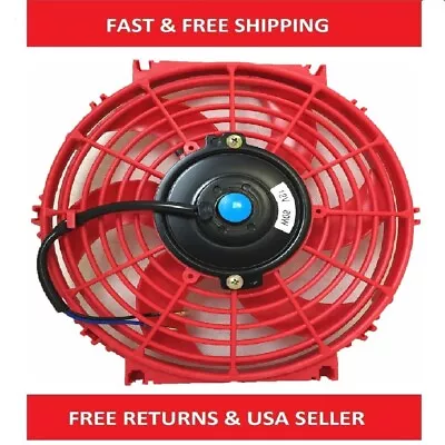 Universal 7  High Performance Electric Radiator Cooling Fan Assembly Kit • $33.57