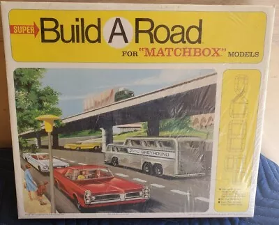 NEW Sealed Unused 1967 Lesney Matchbox Super Build A Road Vintage Original  • $382.46