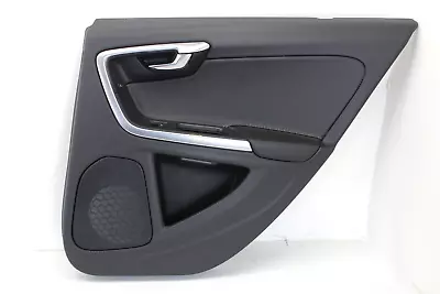 2014-2018 Volvo S60 Rear Right Door Panel Trim Interior Oem Black #4660 • $59.99