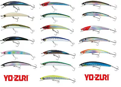 Yo-Zuri Crystal Minnow Floating Lure 11cm Or 13cm  • £19.98