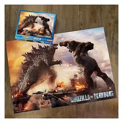 Godzilla Vs Kong 1000 Piece Jigsaw Puzzle • $22.99