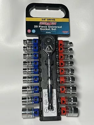 ChannelLock 20 Piece Universal Socket Set 3/8  Drive 302965 - New • $22