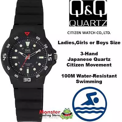 Vr19j002 Q&q 100-metres Boy Or Girl Diver Style Citizen Made - Swimming Watch • $39.20